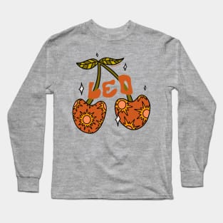 Leo Cherries Long Sleeve T-Shirt